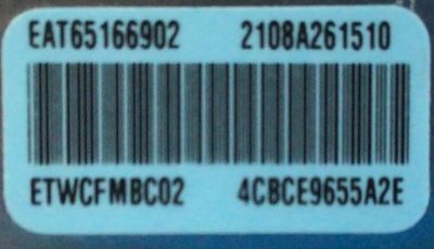 MODULO DE WIFI LG / EAT65166902 / LGSBWAC03 / 2108A261510 / MODELOS 43UP8000PUA / 50UP8000PUA / 50NANO80UPA / 43NANO75UPA / 75UP8070PUA / 55NANO75UPA / 65UP8000PUA / 65UP7000PUA  / 75NANO80UPA / 65NANO75UPA / 43UP7000PUA / 55UP8000PUR / 65NANO80UPA  - Imagen 3